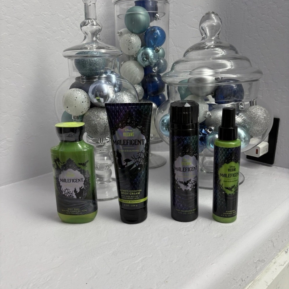 Disney Villains Maleficent Bath Body & Works 4 Piece Collection